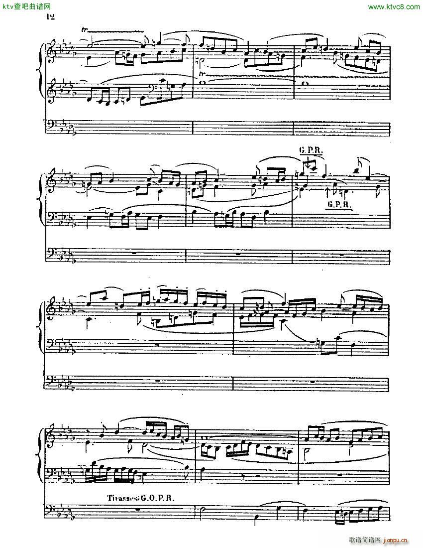 Blin Rene Symphonie mvt 1 solo organ12