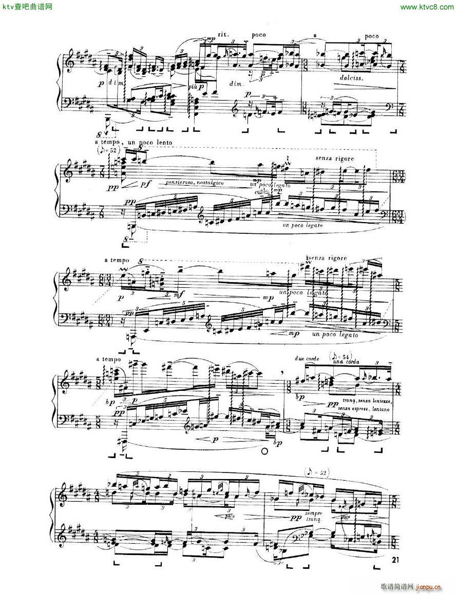 Enescu op 24 No 3 Piano sonata No 321