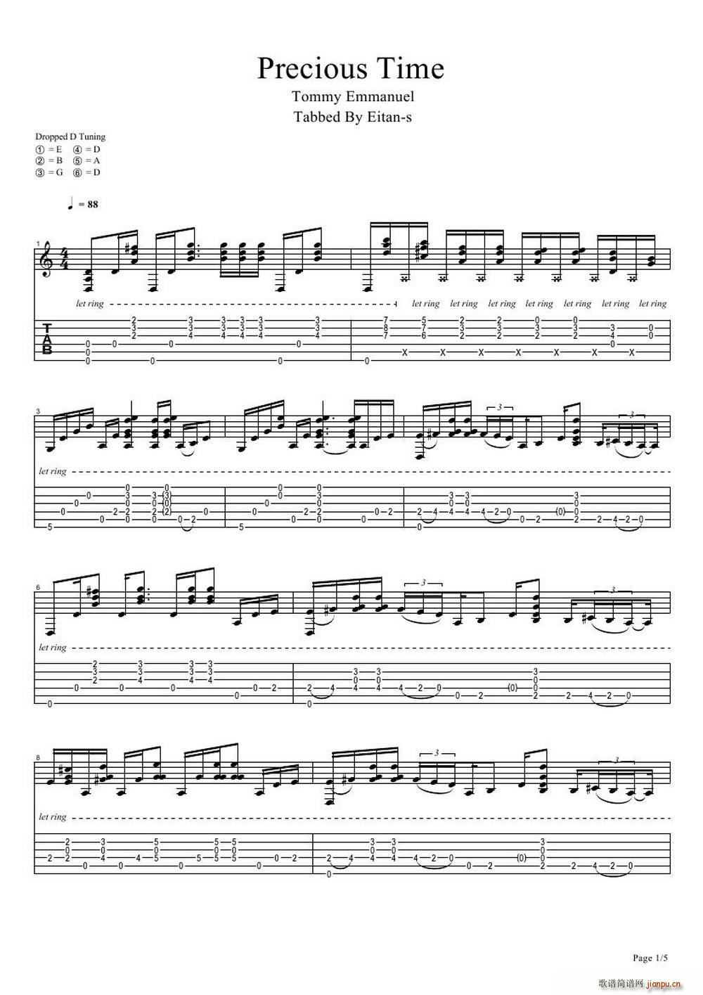 tommy emmanuel precious time(1)（指弹吉它）1