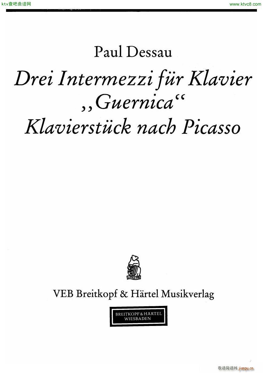 Dessau Drei Intermezzi1