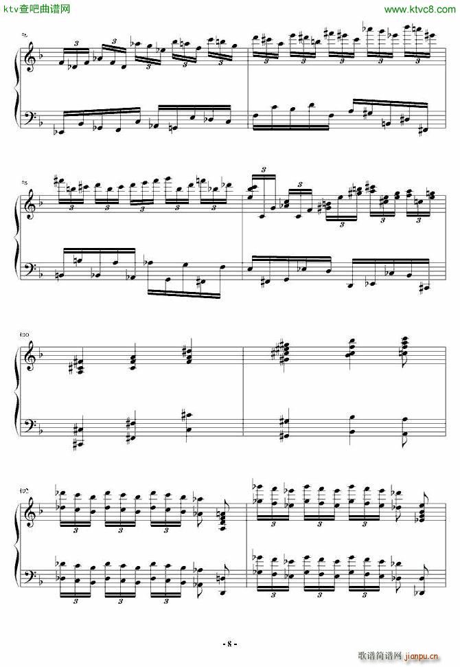 f小调叙事曲8