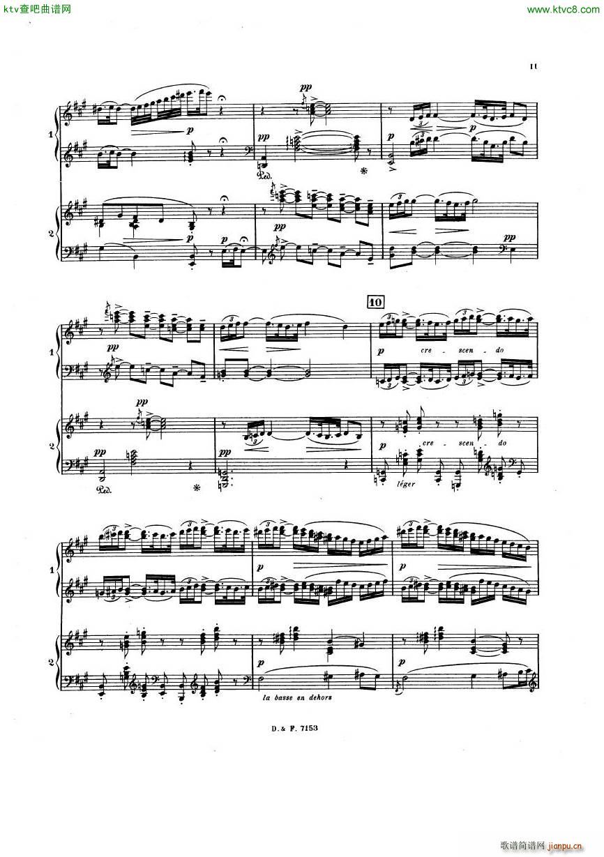 busser debussy Petite Suite 2P11