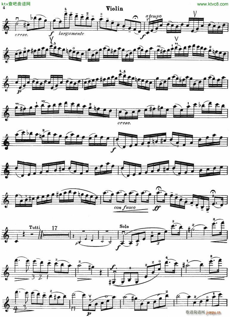 Accolay Jean Baptiste Violin Concerto vl part2