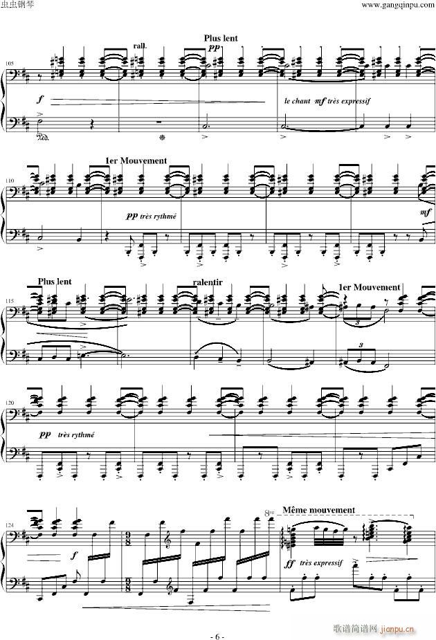 丑角的晨歌(组曲第4首)_拉威尔-Ravel6