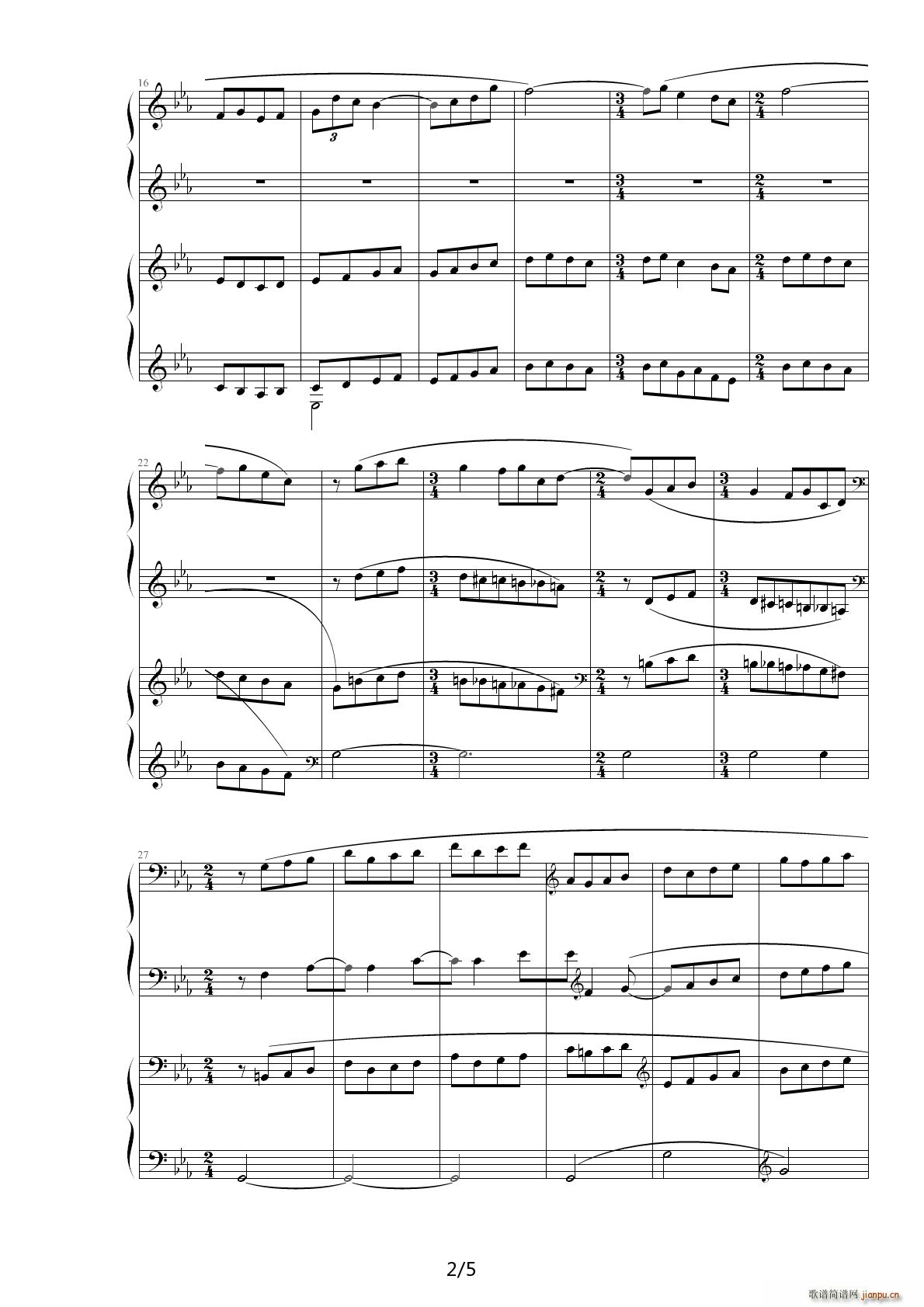 】四手联弹】拉威尔《鹅妈妈》组曲5首(鹅妈妈II 小拇指)2