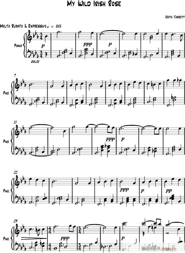 My Wild Irish Rose_Keith Jarrett1