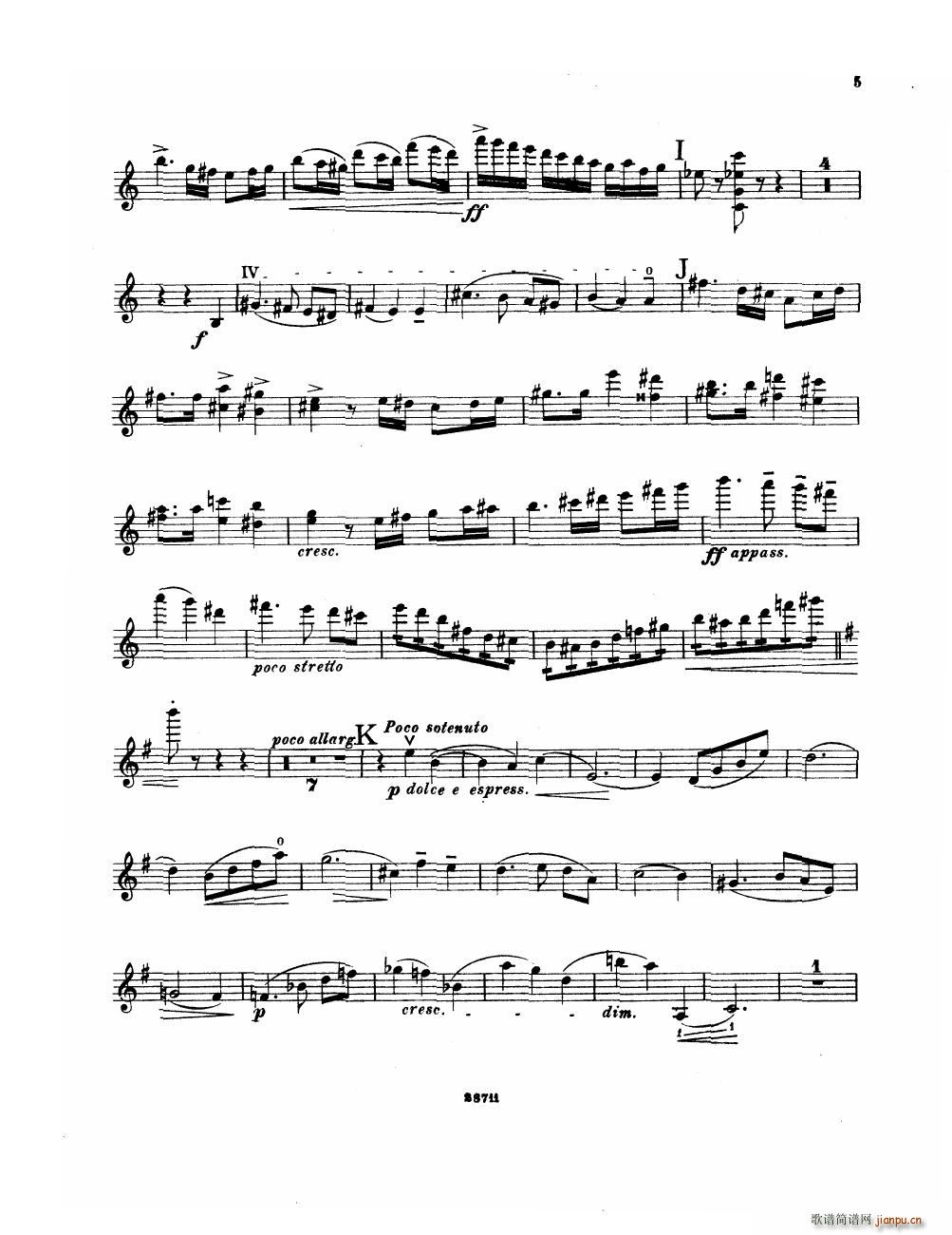 Bowen Suite for violin and piano violin part5