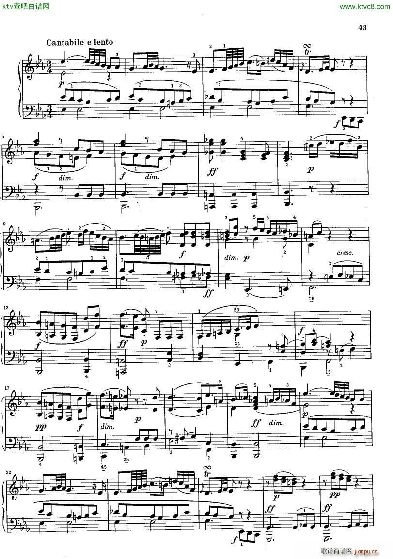 Clementi Sonate op 7 No 36