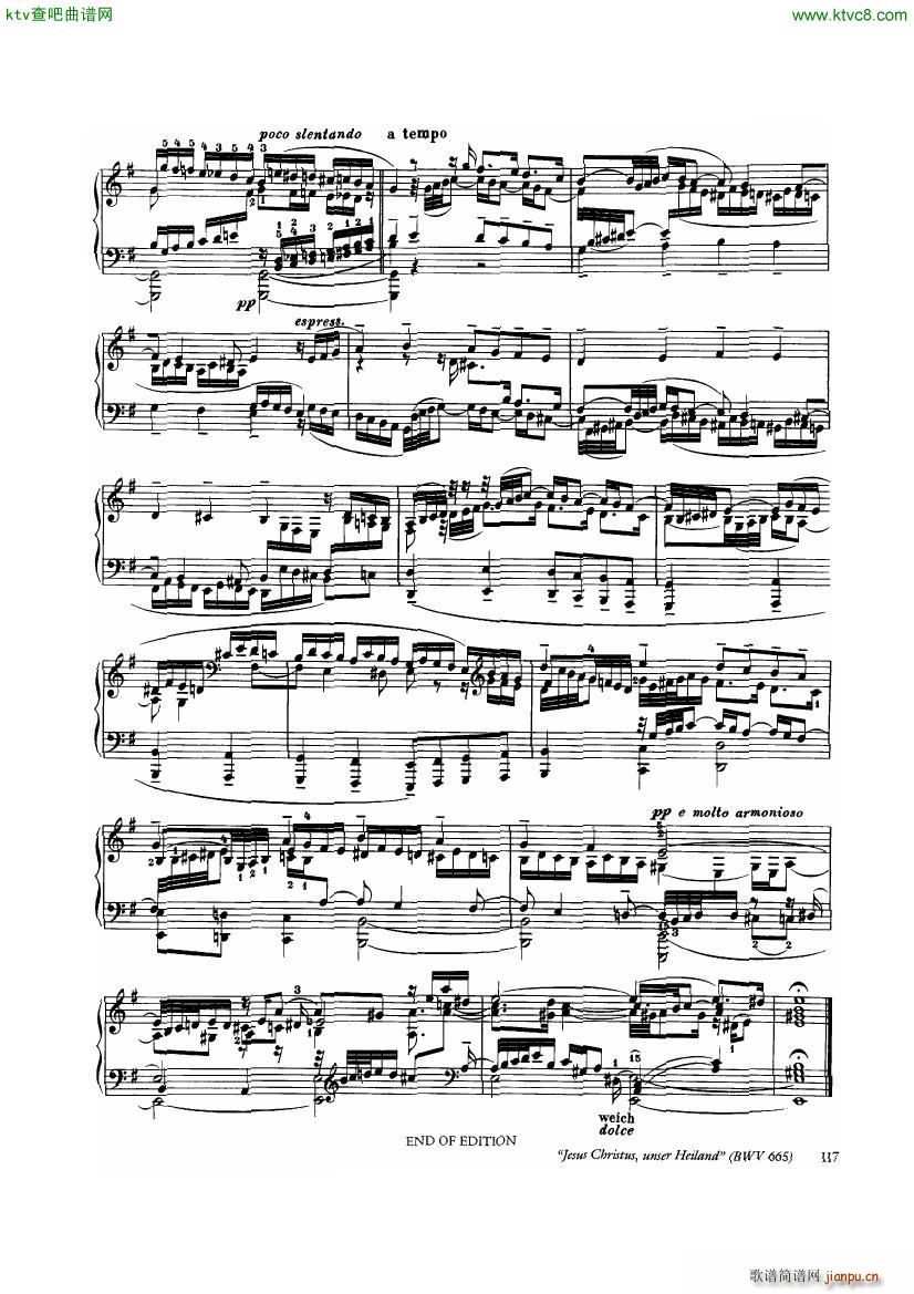 Bach Busoni Ten Chorale Preludes31