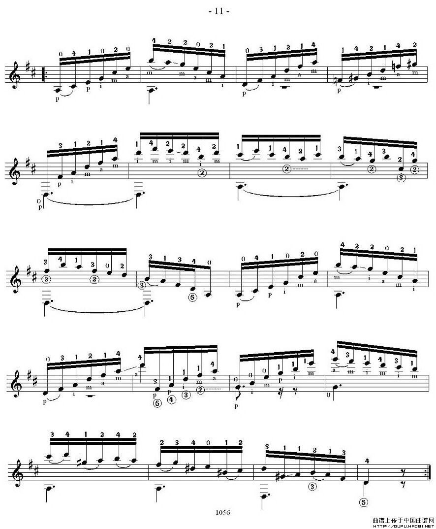 他雷加12首练习曲之62