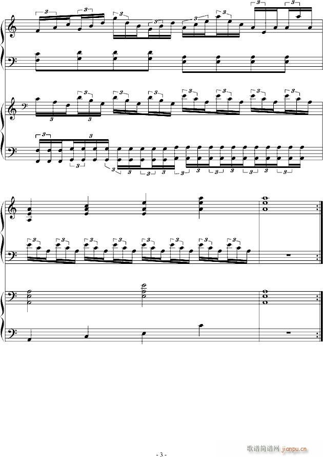 双钢琴快速协奏练习曲_zxbb3