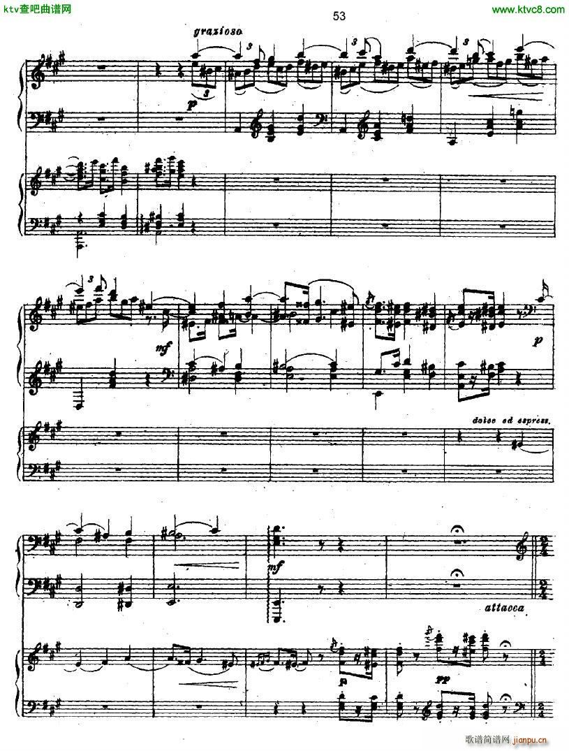 Glazunov Piano Concerto No 1 二2