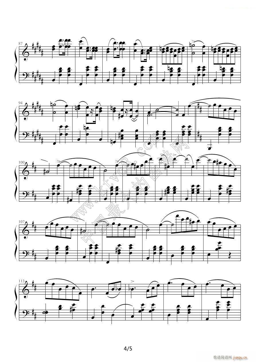 Waltes Op 69 No 2 肖邦41