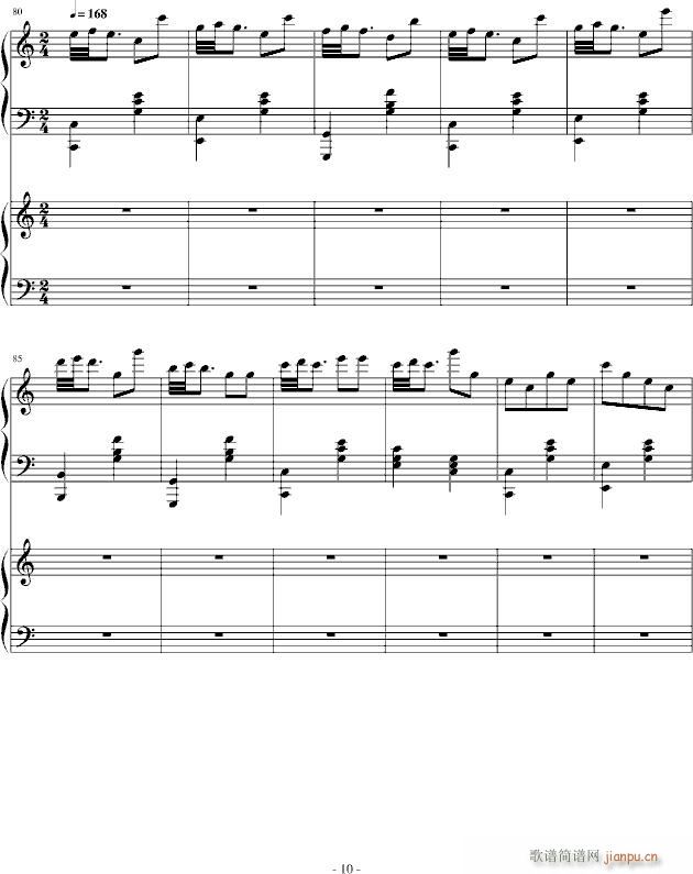 送给侄子的钢琴变奏曲_abimusic4
