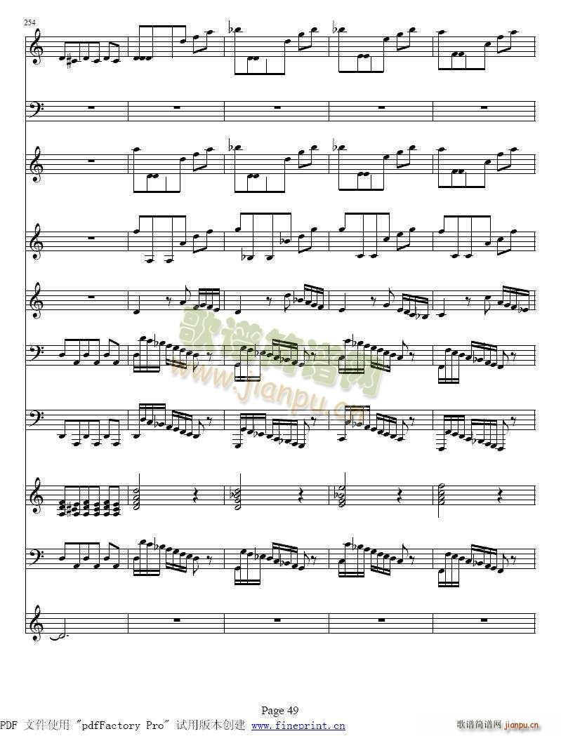 维瓦尔蒂 四季 夏 小提琴协奏曲49 561