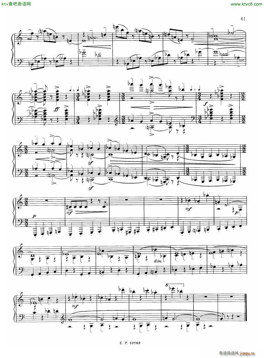 Russian Soviet Piano Music Album of 20th century 二6