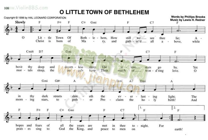 143.O LITTLE TWON OF BETHLEHEM1