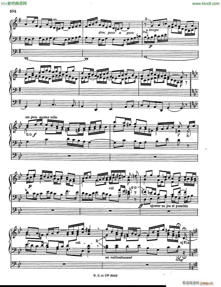 Henry Jean Pastorale organ2