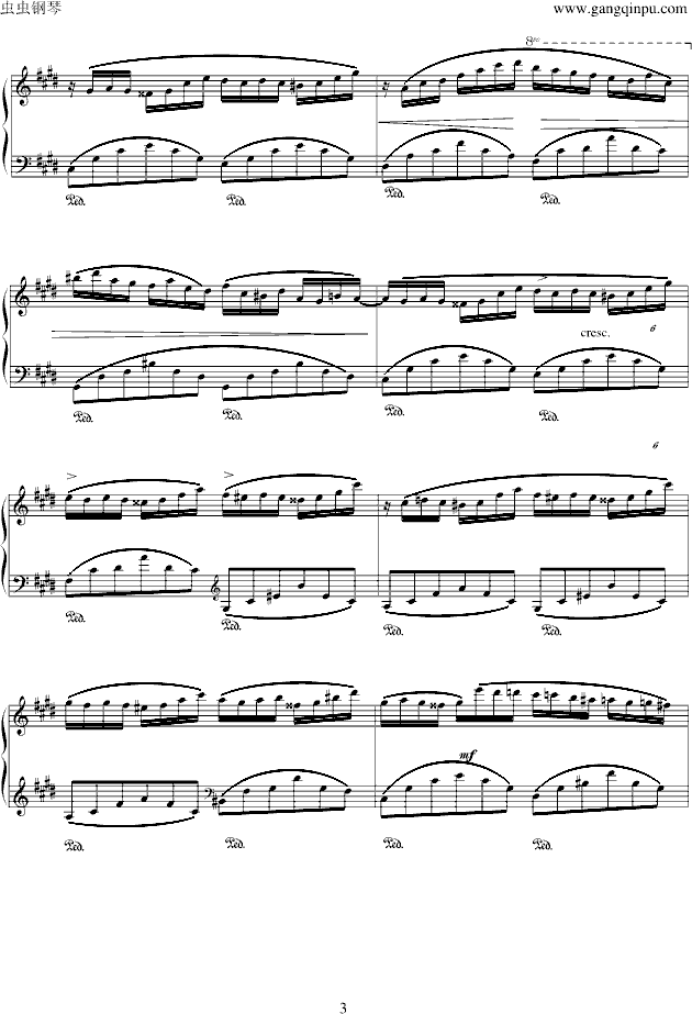 幻想即兴曲Op.66-钢琴谱(钢琴曲)-肖邦-chopin3