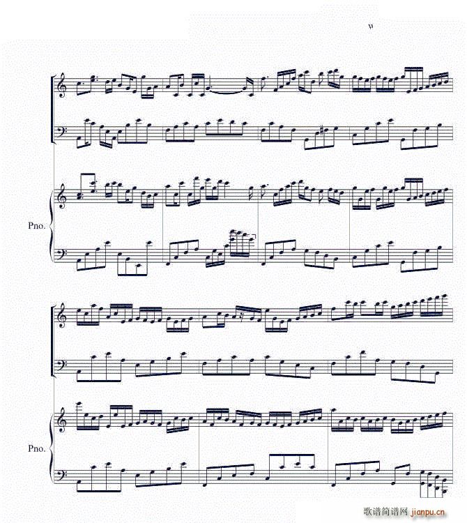Canon双钢琴 仅供消遣_帕赫贝尔 Pachelbel4