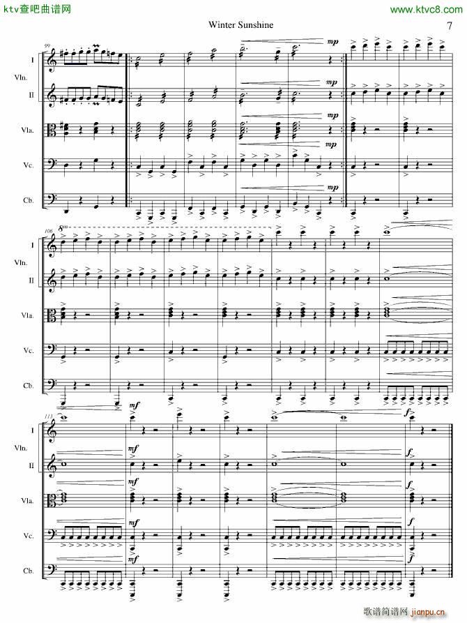 Winter Sunshine 弦乐队_项海波7