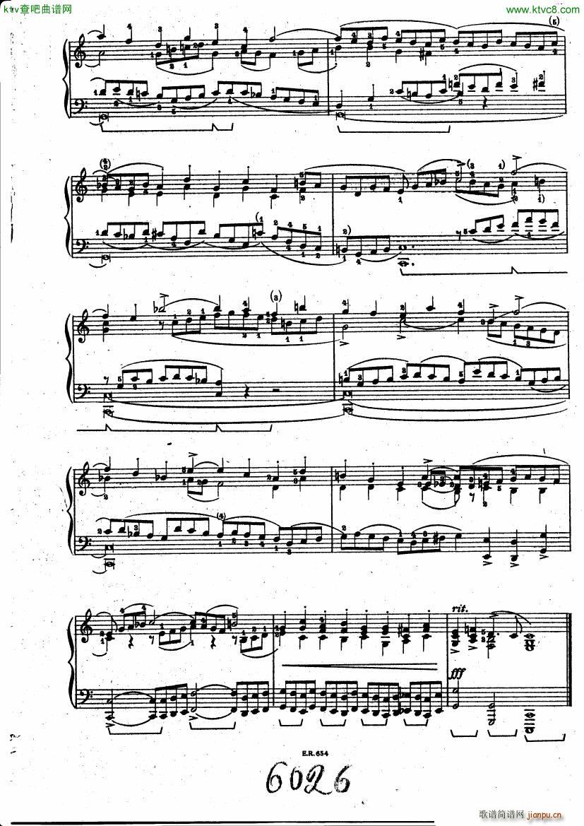 BUSONI Prelude and fugue op21 28