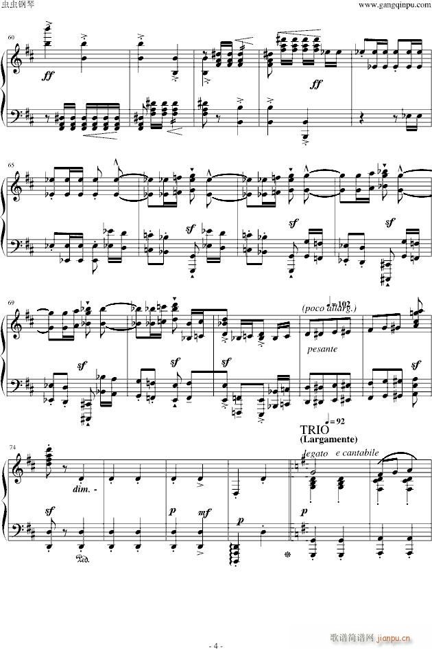 爆难第一号威风凛凛进行曲钢琴_埃尔加-Edward Elgar4