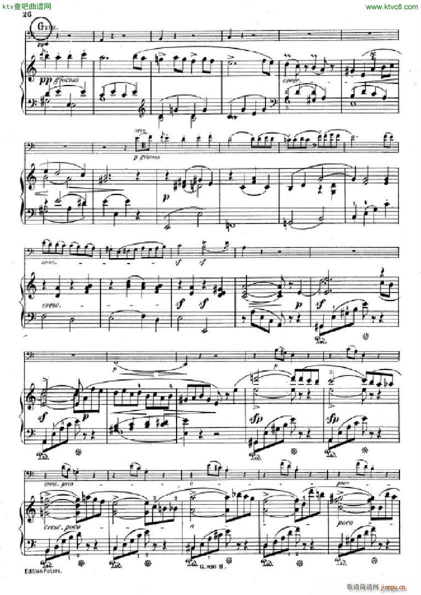 Hummel Sonata for cello and piano24