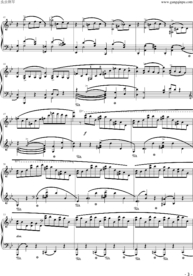 肖邦《g小调叙事曲》（musicfish_雨田版）-钢琴谱(钢琴曲)-肖邦-chopin3