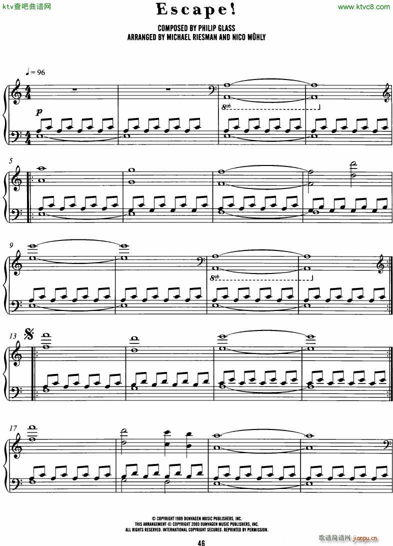 Philip Glass The Hours complete book43