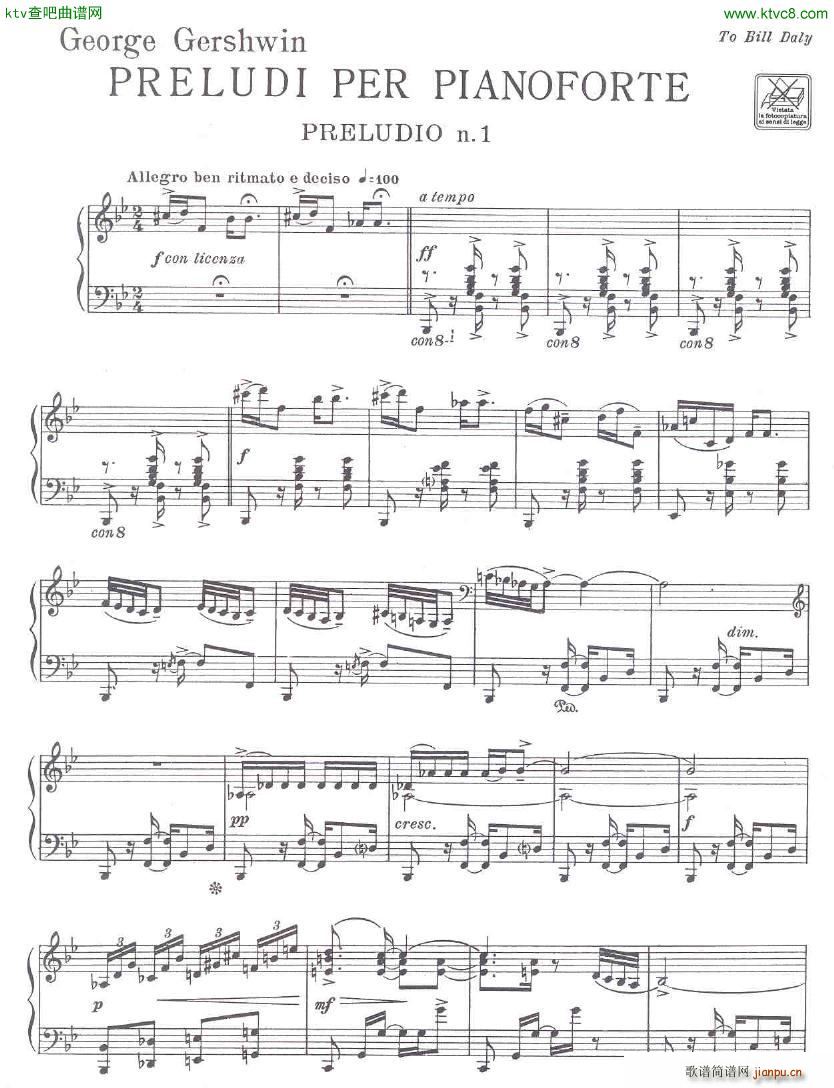 Gershwin 3 Preludes1