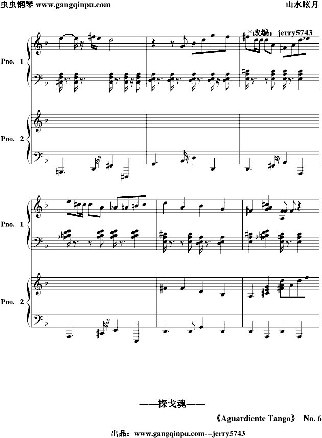 Giuseppe D'agostino（�p��琴）-钢琴谱(钢琴曲)-jerry57436