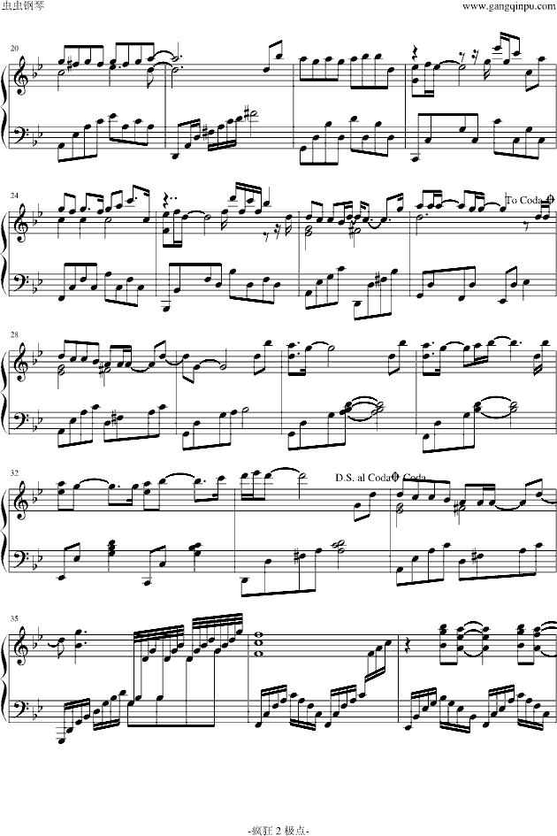 我们说好的-钢琴谱(钢琴曲)-张靓颖2