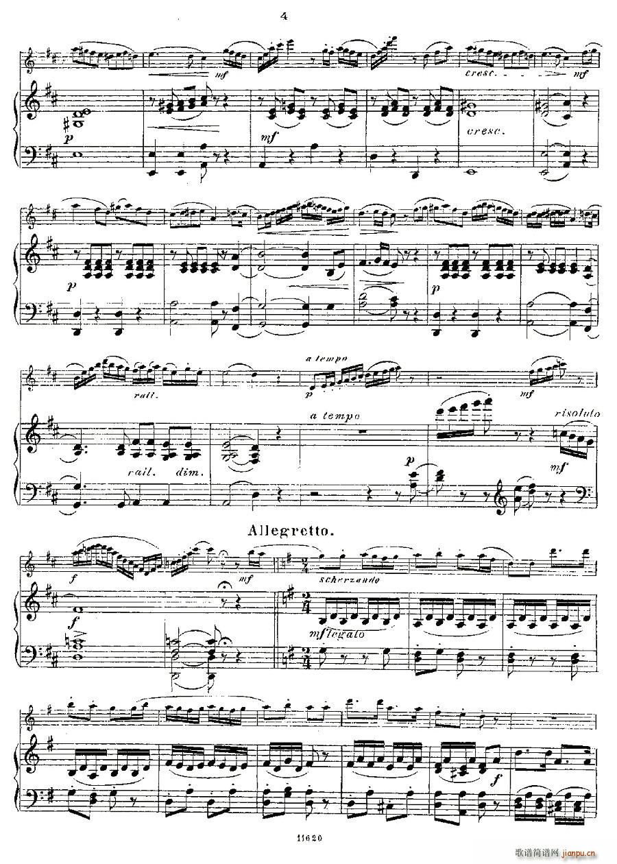 Opern-Transcriptionen.Op.45-8（长笛+钢琴伴奏）2