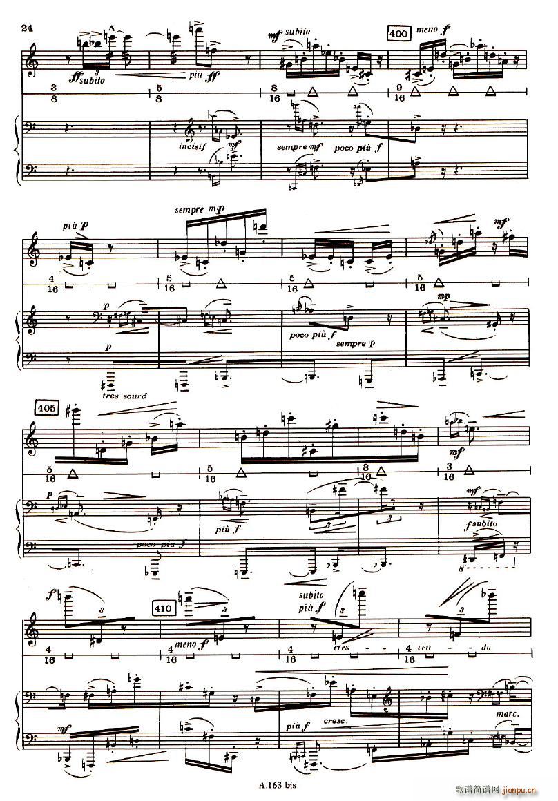 Boulez Sonatine Pour Flute Et Piano23