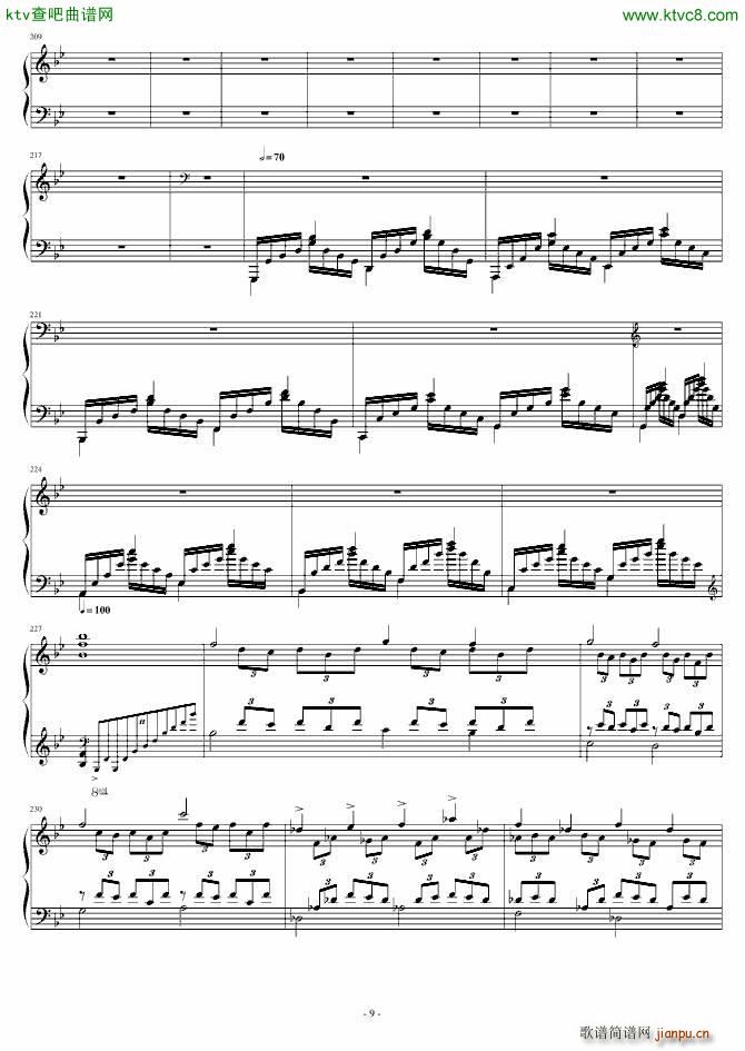 指头钢琴协奏曲第一乐章_yangzhen0816