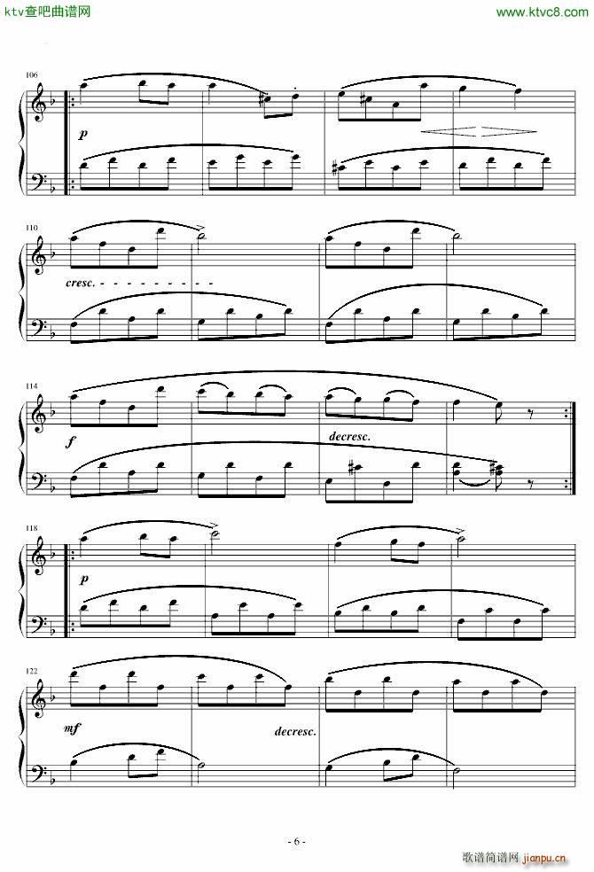 贝多芬F大调小奏鸣曲_贝多芬 beethoven6