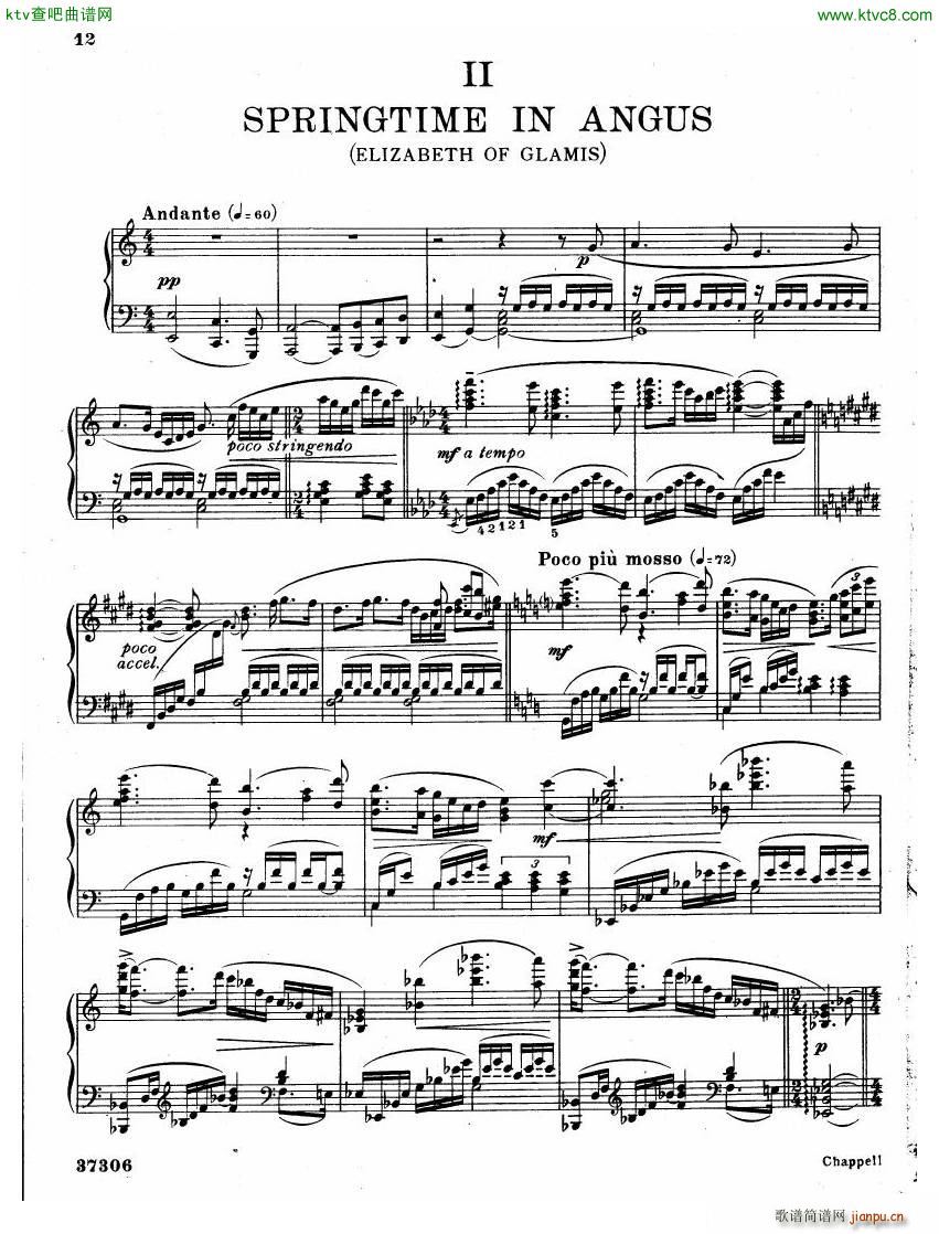 Coates The Three Elizabeths Piano Suite8