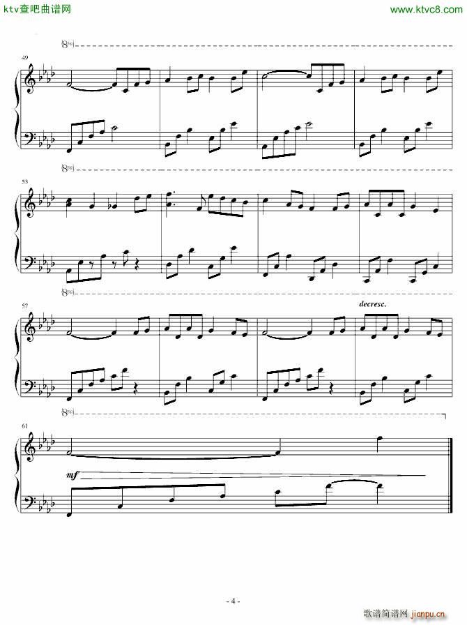 童年 纯钢琴_班得瑞 Bandari4