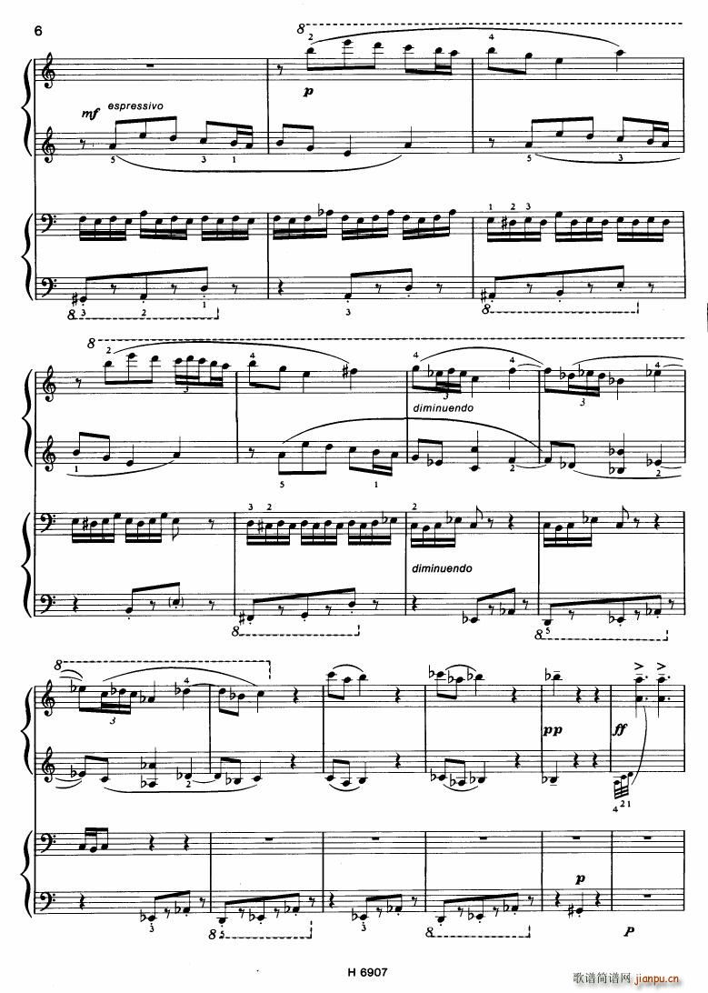 Barton Sonatina for 4 hands6