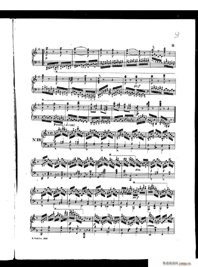 Czerny School of Velocity book 2 Op 29910