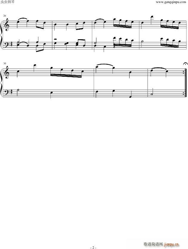莫扎特小步舞曲K 1_莫扎特2