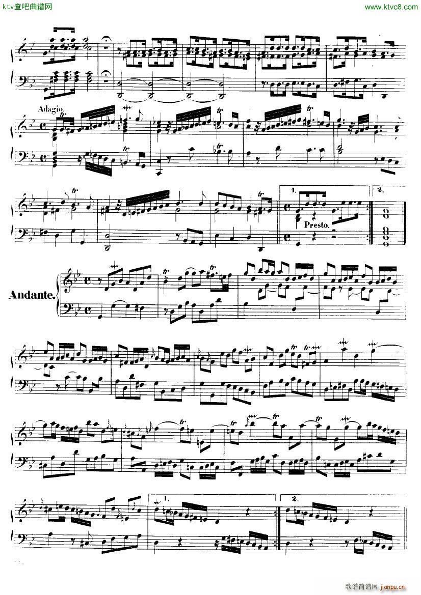 Handel Suite in G minor G250 2553