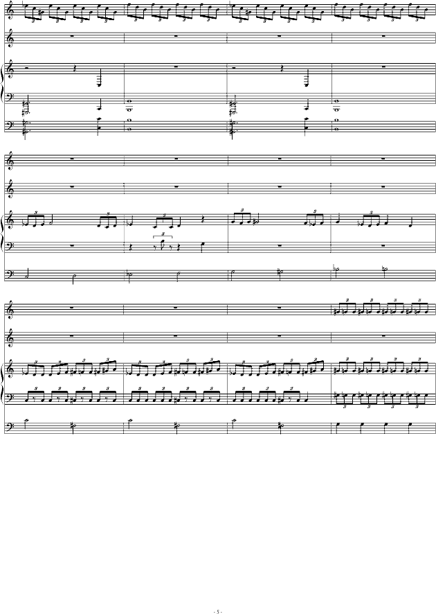 迟来的恐怖哭泣死神-钢琴谱(钢琴曲)-ss669933005