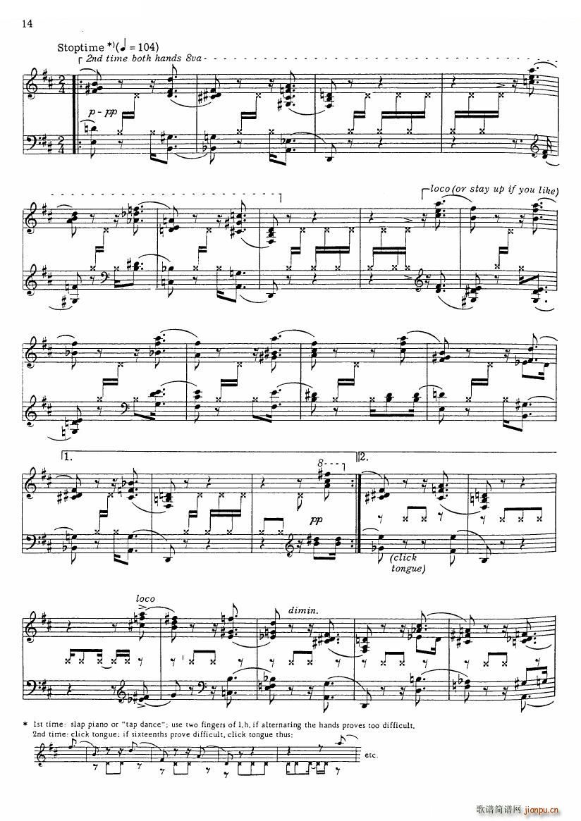 Garden of Eden (4 Rags for Piano)15