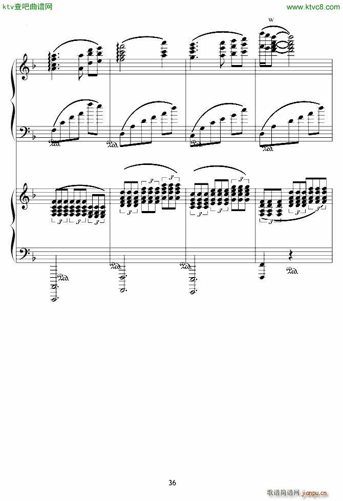 X战记插曲 宿命 双钢琴版36