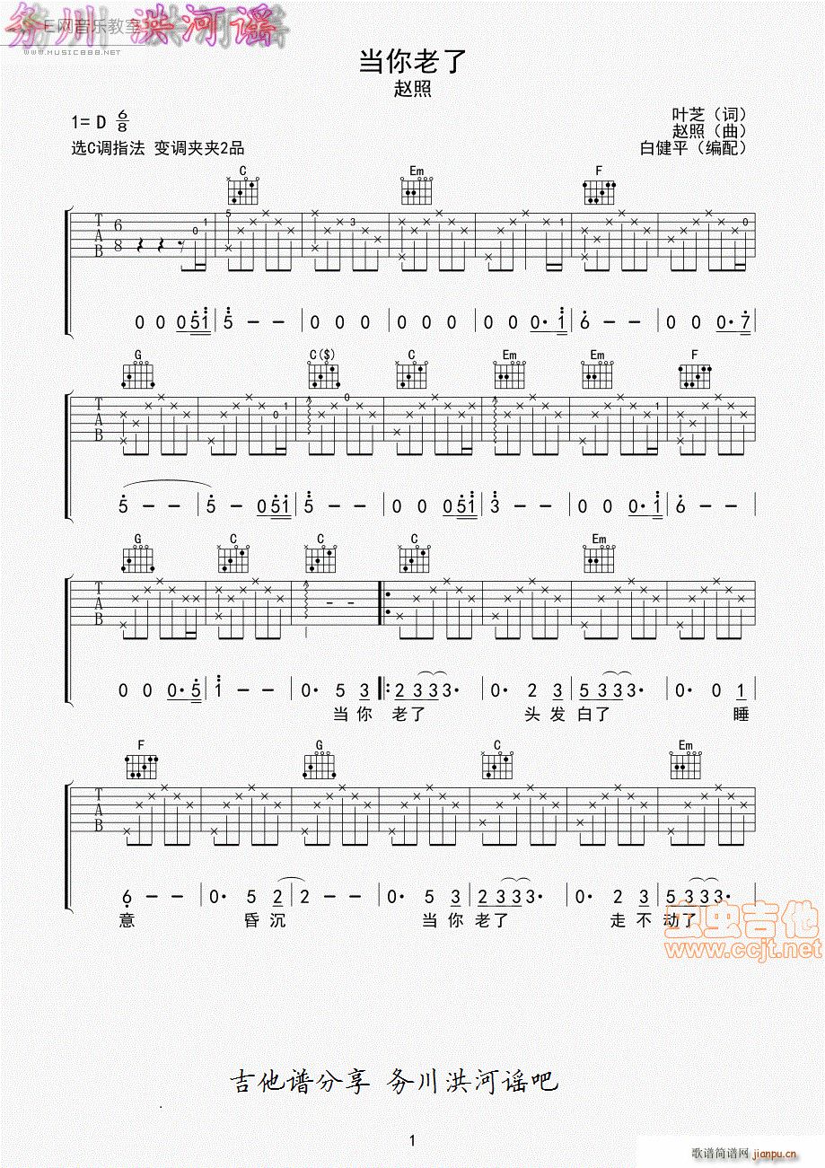 当你老了-赵照1