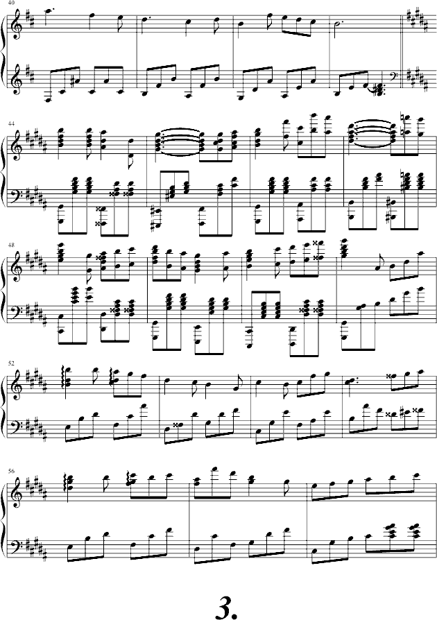 狗の物语-钢琴谱(钢琴曲)-陈干3