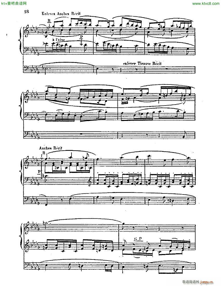 Blin Rene Symphonie mvt 1 solo organ18