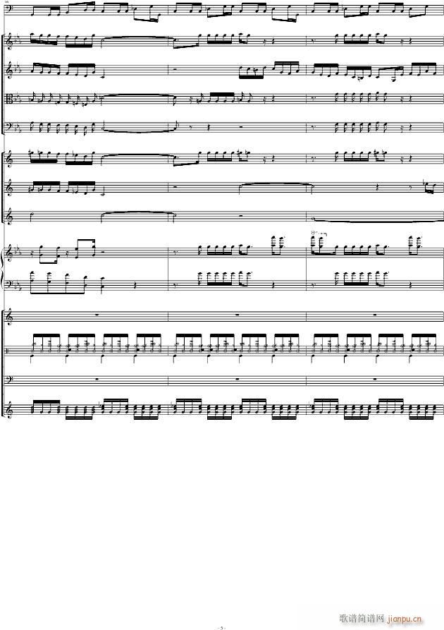 Victory Remix总谱_马克西姆 Maksim Mrvica5